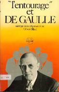 "L'entourage" et de Gaulle : ouvrage collectif