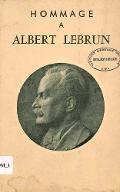 Hommage à Albert Lebrun