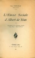 L'oeuvre sociale d'Albert de Mun