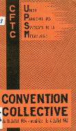 Convention collective du 16 juillet 1954, modifiée le 4 juillet 1962
