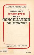 Histoire secrète de la conciliation de Munich