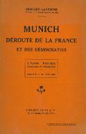 Munich : déroute de la France et des démocraties