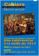 Les  Cahiers de l'institut CGT d'histoire sociale - décembre 2020 - n°156