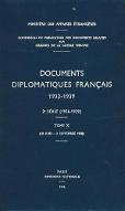 Documents diplomatiques français 1932-1939 : 2ème série (1936-1939). 10, 10 juin - 2 septembre 1938