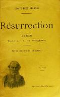 Résurrection : roman