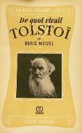 De quoi vivait Tolstoï