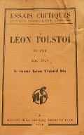 Léon Tolstoï vu par son fils
