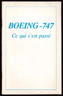 Boeing-747 : ce qui s'est passé