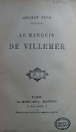Le  Marquis de Villemer