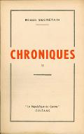 Chroniques II