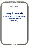 Joaquín Maurín : de l'anarcho-syndicalisme au communisme (1919-1936)