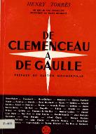 De Clémenceau à De Gaulle
