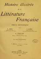 Histoire illustrée de la littérature française : précis méthodique