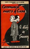 Communist party of China : a study in treason