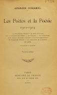 Les  poètes et la poésie : 1912-1914