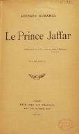 Le  prince Jaffar