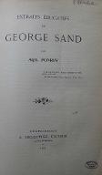 Extraits éducatifs de George Sand