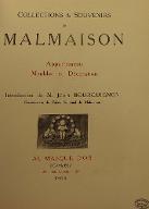 Collections & souvenirs de Malmaison : appartements, meubles et décoration