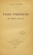 Pages politiques des poètes français