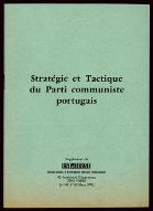 Stratégie et tactique du Parti communiste portugais