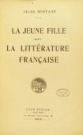 La  jeune fille dans la littérature française