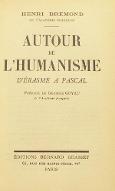 Autour de l'humanisme : d'Erasme à Pascal