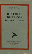 Histoire de France depuis la guerre