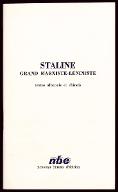 Staline grand marxiste-léniniste : textes albanais et chinois
