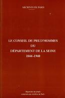 Le  conseil de prud'hommes du département de la Seine : D1U10, articles 1-1053