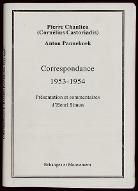 Correspondance 1953-1954