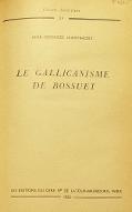Le  gallicanisme de Bossuet