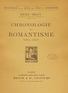 Chronologie du romantisme : 1804-1830