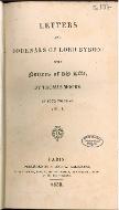 Letters and journal of Lord Byron : with notices of his life
