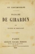 Madame de Giradin