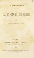 Saint-Marc Girardin