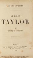Le  baron Taylor