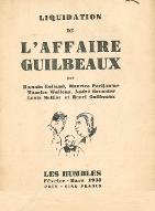 Liquidation de l'affaire Guilbeaux