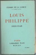 Louis-Philippe : 1830-1848
