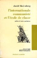 L'Internationale communiste et l'école de classe