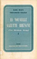 La  Nouvelle Gazette rhénane = Neue Rheinische Zeitung. Tome 1, 1er juin - 5 septembre 1848