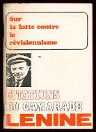 Citations du camarade Lénine