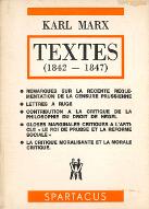 Textes : 1842-1847