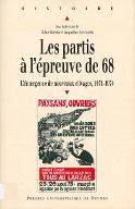 Les  partis à l'épreuve de 68 : l'émergence d'un nouveau clivage, 1971-1974