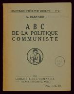 ABC de la politique communiste