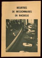 Meurtres de missionnaires en Rhodésie