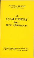Le  Quai d'Orsay sous trois Républiques : 1870-1961
