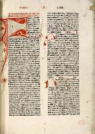 Biblia. Add. Menardus, monachus. Interpretationes Hebraicorum nominum = Bible, 1477, latin