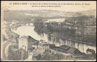 [Meudon : Vues sur la Seine vers le pont de Sèvres]