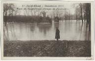 [Saint-Cloud : Parc : inondation de 1910]