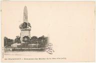 [Champigny-sur-Marne : Monument des Mobiles de la Côte d'Or (1870)]